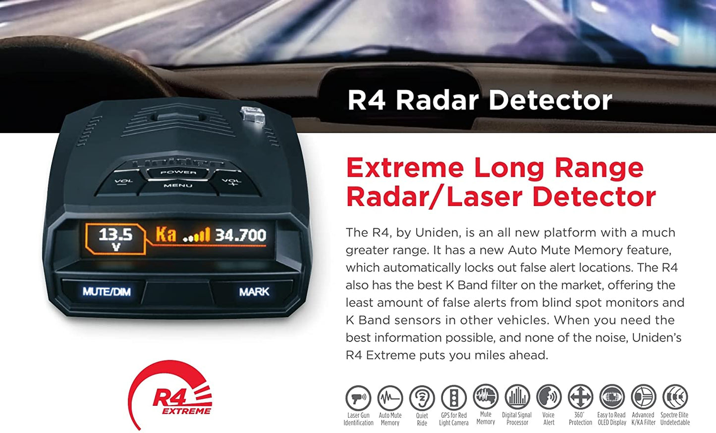 R4 Radar Detector